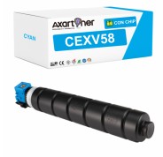 Compatible Canon CEXV58 Cyan Cartucho de Toner C-EXV58 3764C002 para Canon imageRUNNER Advance DX C5840i / C5850i / C5860i / C5870i
