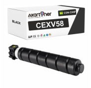 Compatible Canon CEXV58 Negro Cartucho de Toner C-EXV58 3763C002 para Canon imageRUNNER Advance DX C5840i / C5850i / C5860i / C5870i