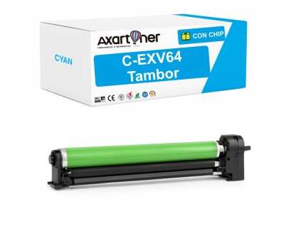 Compatible Canon CEXV64 Cyan Tambor de Imagen (Drum) C-EXV64 8528B003 para Canon ImageRunner Advance DX C3922i C3926i C3930i C3935i