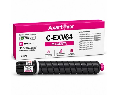 Compatible Canon CEXV64 Magenta Cartucho de Toner C-EXV64 5755C002 para Canon ImageRunner Advance DX C3922i C3926i C3930i C3935i