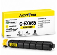 Compatible Canon CEXV65 Amarillo Cartucho de Toner 5764C001 para imageRUNNER C3326 imageRUNNER C3326i IR-C3326 IR-C3326i