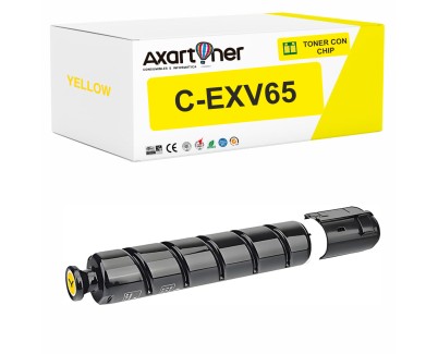 Compatible Canon CEXV65 Amarillo Cartucho de Toner 5764C001 para imageRUNNER C3326 imageRUNNER C3326i IR-C3326 IR-C3326i