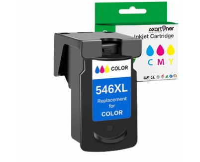 Compatible Canon CL546XL / CL-546 Tricolor Cartucho de Tinta 8288B001 (Muestra Nivel de Tinta)