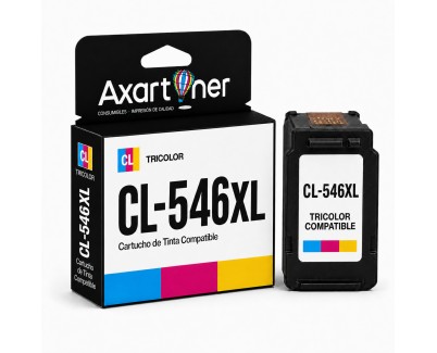 Compatible Canon CL546XL / CL-546 Tricolor Cartucho de Tinta 8288B001 (Muestra Nivel de Tinta)
