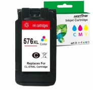 Compatible Canon CL576XL Tricolor Cartucho de Tinta 5441C001 para Pixma TR4750i, TR4751i, TS3550i, TS3551i