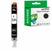 Compatible Canon CLI-531BK / CLI531 Negro Cartucho de Tinta 6118C001 para Canon Pixma TS8750 / TS8751