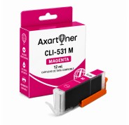 Compatible Canon CLI-531M / CLI531 Magenta Cartucho de Tinta 6120C001 para Canon Pixma TS8750 / TS8751