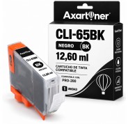 Compatible Canon CLI-65BK / CLI65 Negro Cartucho de Tinta 4215C001 para Canon Pixma PRO-200