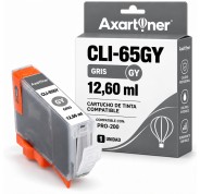Compatible Canon CLI-65GY / CLI65 Gris Cartucho de Tinta 4219C001 para Canon Pixma PRO-200