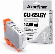 Compatible Canon CLI-65LGY / CLI65 Gris Light Cartucho de Tinta 4222C001 para Canon Pixma PRO-200