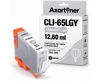 Compatible Canon CLI-65LGY / CLI65 Gris Light Cartucho de Tinta 4222C001 para Canon Pixma PRO-200
