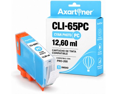 Compatible Canon CLI-65PC / CLI65 Cyan Photo Cartucho de Tinta 4220C001 para Canon Pixma PRO-200