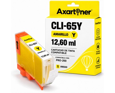 Compatible Canon CLI-65Y / CLI65 Amarillo Cartucho de Tinta 4218C001 para Canon Pixma PRO-200
