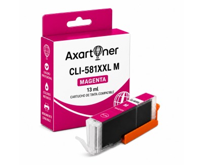 Compatible Canon CLI581XXL / CLI-581 Magenta Cartucho de Tinta 1996C001 / 2104C001 / 2050C001