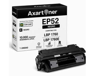 Compatible Canon EP52 Negro Cartucho de Toner 3839A003 EP-52