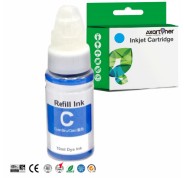 Compatible Canon GI490 Cyan Botella de Tinta GI-490C / 0664C001 para Canon Pixma G1400 / G2200 / G3200 / G3400 / G3411