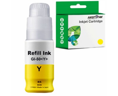 Compatible Canon GI-50 Amarillo Botella de Tinta - GI50Y / 3405C001 para Pixma G5050, G6050, G7050, GM2050, GM4040, GM4050