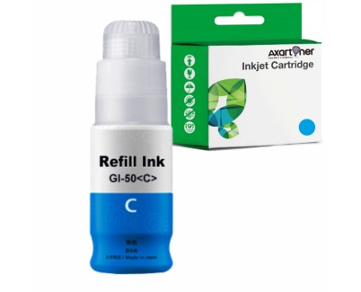 Compatible Canon GI-50 Cyan Botella de Tinta - GI50C / 3403C001 para Pixma G5050, G6050, G7050, GM2050, GM4040, GM4050