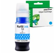 Compatible Canon GI53 Cyan Botella de Tinta - GI-53C / 4673C001 para Pixma G550, G650