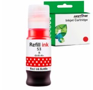 Compatible Canon GI53 Rojo Botella de Tinta - GI-53R / 4717C001 para Pixma G550, G650