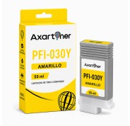 Compatible Canon PFI030 / PFI-030Y Amarillo Cartucho de Tinta 3492C001 para Canon imagePROGRAF TA-20 / TA-20 MFP L24 ei / TA-30 / TM-240 / TM-340