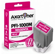 Compatible Canon PFI1000 Magenta Cartucho de Tinta Pigmentada PFI-1000M / 0548C001 para Canon imagePROGRAF Pro-1000