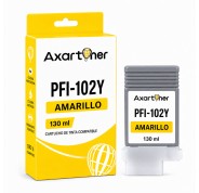 Compatible Canon PFI102 Amarillo Cartucho de Tinta 0898B001 PFI-102Y para imagePROGRAF iPF500 iPF510 iPF600 iPF605 iPF610 iPF610 Plus iPF650 iPF655 iPF700 iPF710 iPF720 iPF750 iPF755 iPF760