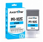 Compatible Canon PFI102 Cyan Cartucho de Tinta 0896B001 PFI-102C para imagePROGRAF iPF500 iPF510 iPF600 iPF605 iPF610 iPF610 Plus iPF650 iPF655 iPF700 iPF710 iPF720 iPF750 iPF755 iPF760