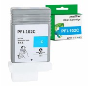 Compatible Canon PFI102 Cyan Cartucho de Tinta 0896B001 PFI-102C para imagePROGRAF iPF500 iPF510 iPF600 iPF605 iPF610 iPF610 Plus iPF650 iPF655 iPF700 iPF710 iPF720 iPF750 iPF755 iPF760