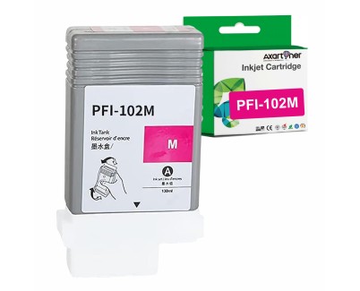 Compatible Canon PFI102 Magenta Cartucho de Tinta 0897B001 PFI-102M para imagePROGRAF iPF500 iPF510 iPF600 iPF605 iPF610 iPF610 Plus iPF650 iPF655 iPF700 iPF710 iPF720 iPF750 iPF755 iPF760