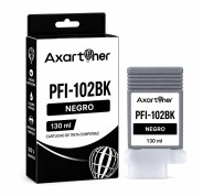 Compatible Canon PFI102 Negro Cartucho de Tinta 0895B001 PFI-102BK para imagePROGRAF iPF500 iPF510 iPF600 iPF605 iPF610 iPF610 Plus iPF650 iPF655 iPF700 iPF710 iPF720 iPF750 iPF755 iPF760