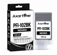 Compatible Canon PFI102 Negro Cartucho de Tinta 0895B001 PFI-102BK para imagePROGRAF iPF500 iPF510 iPF600 iPF605 iPF610 iPF610 Plus iPF650 iPF655 iPF700 iPF710 iPF720 iPF750 iPF755 iPF760