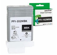 Compatible Canon PFI102 Negro Mate Cartucho de Tinta Pigmentada 0894B001 PFI-102MBK para imagePROGRAF iPF500 iPF510 iPF600 iPF605 iPF610 iPF610 Plus iPF650 iPF655 iPF700 iPF710 iPF720 iPF750 iPF755 iPF760