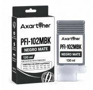Compatible Canon PFI102 Negro Mate Cartucho de Tinta Pigmentada 0894B001 PFI-102MBK para imagePROGRAF iPF500 iPF510 iPF600 iPF605 iPF610 iPF610 Plus iPF650 iPF655 iPF700 iPF710 iPF720 iPF750 iPF755 iPF760