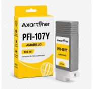 Compatible Canon PFI107 Amarillo Cartucho de Tinta PFI-107Y / 6708B001 para imagePROGRAF iPF 670 680 685 770 780 785