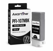 Compatible Canon PFI107 Negro Mate Cartucho de Tinta Pigmentada PFI-107MBK / 6704B001 para imagePROGRAF iPF 670 680 685 770 780 785