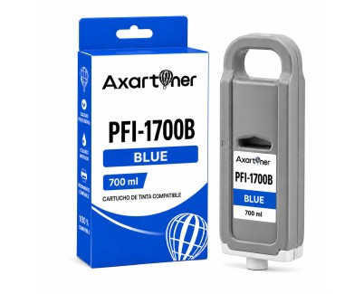 Compatible Canon PFI1700 / PFI1300 / PFI1100 Blue Cartucho de Tinta Pigmentada 0784C001 para imagePROGRAF iPF PRO-2000 PRO-2100 PRO-4000 PRO-4000S PRO-4100 PRO-4100S PRO-6000 PRO-6000S PRO-6100 PRO-6100S