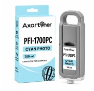 Compatible Canon PFI1700 / PFI1300 / PFI1100 Cyan Photo Cartucho de Tinta Pigmentada 0779C001 para imagePROGRAF iPF PRO-2000 PRO-2100 PRO-4000 PRO-4000S PRO-4100 PRO-4100S PRO-6000 PRO-6000S PRO-6100 PRO-6100S