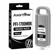 Compatible Canon PFI1700 / PFI1300 / PFI1100 Negro Mate Cartucho de Tinta Pigmentada 0774C001 para imagePROGRAF iPF PRO-2000 PRO-2100 PRO-4000 PRO-4000S PRO-4100 PRO-4100S PRO-6000 PRO-6000S PRO-6100 PRO-6100S