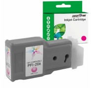 Compatible Canon PFI206 Magenta Cartucho de Tinta Pigmentada PFI-206M / 5305B001 para Canon imagePROGRAF IPF 6400, IPF 6450