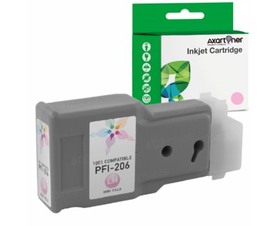 Compatible Canon PFI206 Magenta Photo Cartucho de Tinta Pigmentada PFI-206PM / 5308B001 para Canon imagePROGRAF IPF 6400, IPF 6450