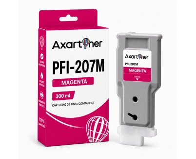 Compatible Canon PFI207 Magenta Cartucho de Tinta PFI-207M / 8791B001 para Canon imagePROGRAF IPF 680 / 685 / 780 / 785