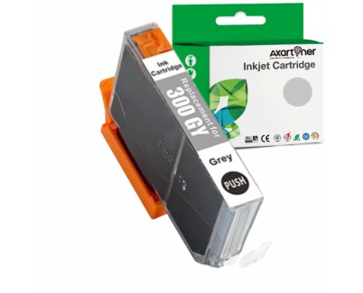 Compatible Canon PFI300 Gris Cartucho de Tinta Pigmentada 4200C001 / PFI300GY para Canon imagePROGRAF Pro-300