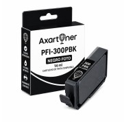 Compatible Canon PFI300 Negro Photo Cartucho de Tinta Pigmentada 4193C001 / PFI300PBK para Canon imagePROGRAF Pro-300
