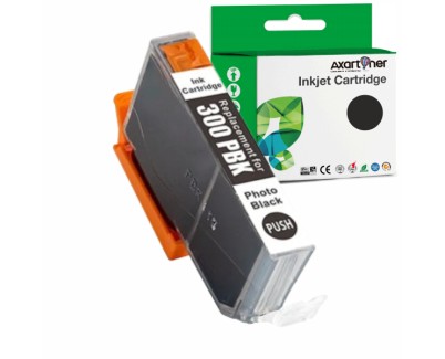 Compatible Canon PFI300 Negro Photo Cartucho de Tinta Pigmentada 4193C001 / PFI300PBK para Canon imagePROGRAF Pro-300