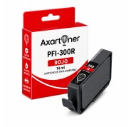 Compatible Canon PFI300 Rojo Cartucho de Tinta Pigmentada 4199C001 / PFI300R para Canon imagePROGRAF Pro-300