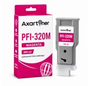 Compatible Canon PFI320 Magenta Cartucho de Tinta Pigmentada 2892C001 / PFI-320M para imagePROGRAF GP200, GP300, TM200, TM205, TM300, TM305, TM350, TM355