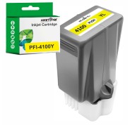 Compatible Canon PFI4100 Amarillo Cartucho de Tinta Pigmentada PFI-4100Y / 6780C001 para imagePROGRAF Pro-1100 / iPF Pro1100