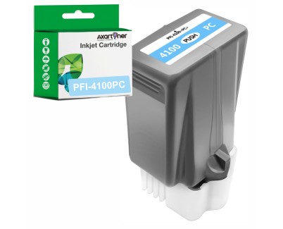 Compatible Canon PFI4100 Cyan Photo Cartucho de Tinta Pigmentada PFI-4100PC / 6781C001 para imagePROGRAF Pro-1100 / iPF Pro1100