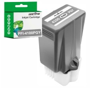 Compatible Canon PFI4100 Gris Photo Cartucho de Tinta Pigmentada PFI-4100PGY / 6784C001 para imagePROGRAF Pro-1100 / iPF Pro1100